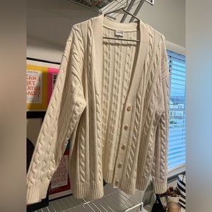aritzia sunday best peggy cardigan